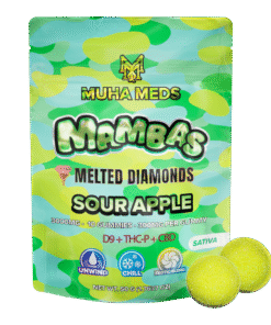 Muha Meds Sour Apple Gummies | 3000 MG – Sativa