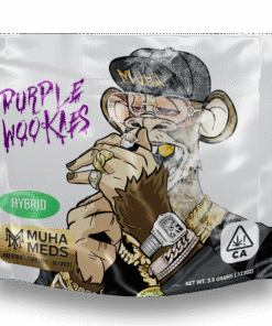 Muha Meds Purple Wookies Flower | Hybrid