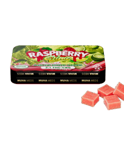 Muha Meds Raspberry Lime Gummies | Sativa