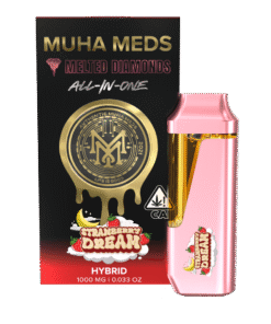 Strawberry Dream Muha Meds Disposable Melted Diamonds | Hybrid